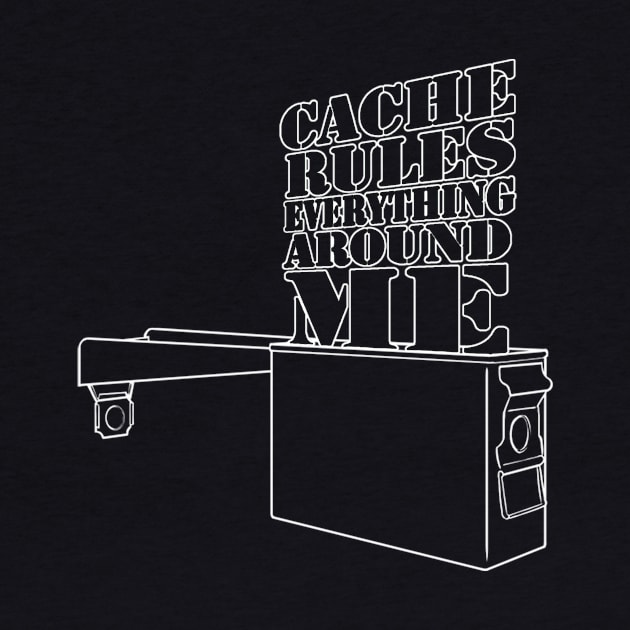 Cache Rules Everything Around Me by onloanfromgod